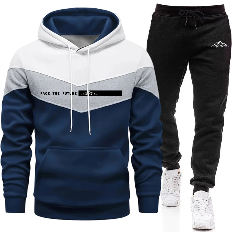 Outdoor Sports Outfit - Conjunto Masculino de Moletom e Calça