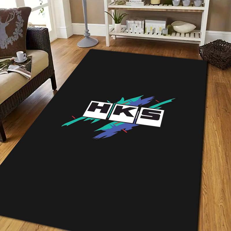 Outdoor Sport Flooring - Tapete 3D Racing H-HKS com estampa
