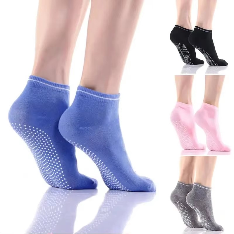 Trampoline Park Sock - 1-2 pares de meias femininas antiderrapantes