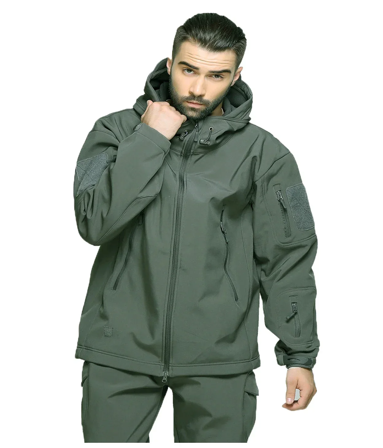 Outdoor Sport Jacket Men - Primavera e outono tático velo masculino