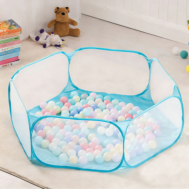 Outdoor Sports Net - Piscina de Bolinhas Dobrável Portátil de