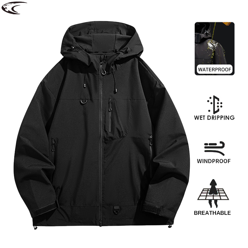 Outdoor Sport Jacket Men - Jaqueta Unissex LNGXO Impermeável e Corta-Vento