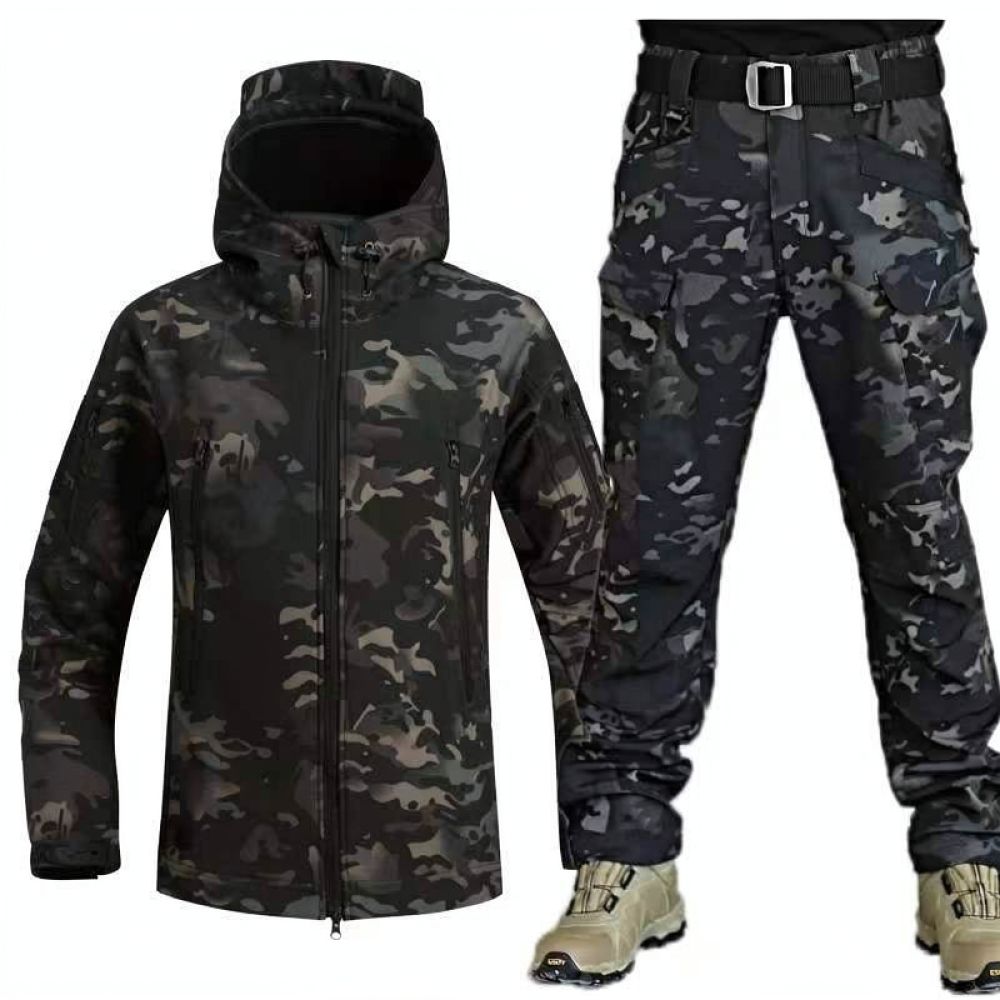 Conjunto de Inverno Camuflado  - Outdoor Sport Jacket Men avaliação e preço