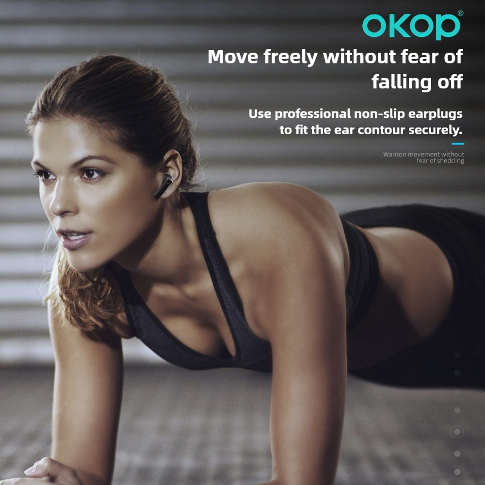 Okop ai fone de ouvido, fone d - Outdoor Sports Activities avaliação e preço