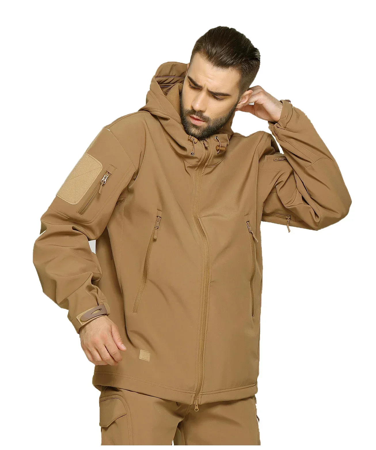 Primavera e outono tático velo - Outdoor Sport Jacket Men avaliação e preço