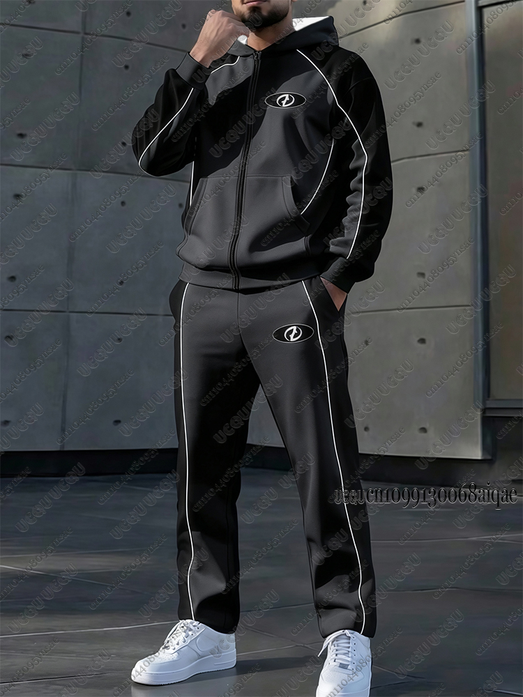 Conjunto de Moletom Masculino  - Outdoor Sports Outfit avaliação e preço