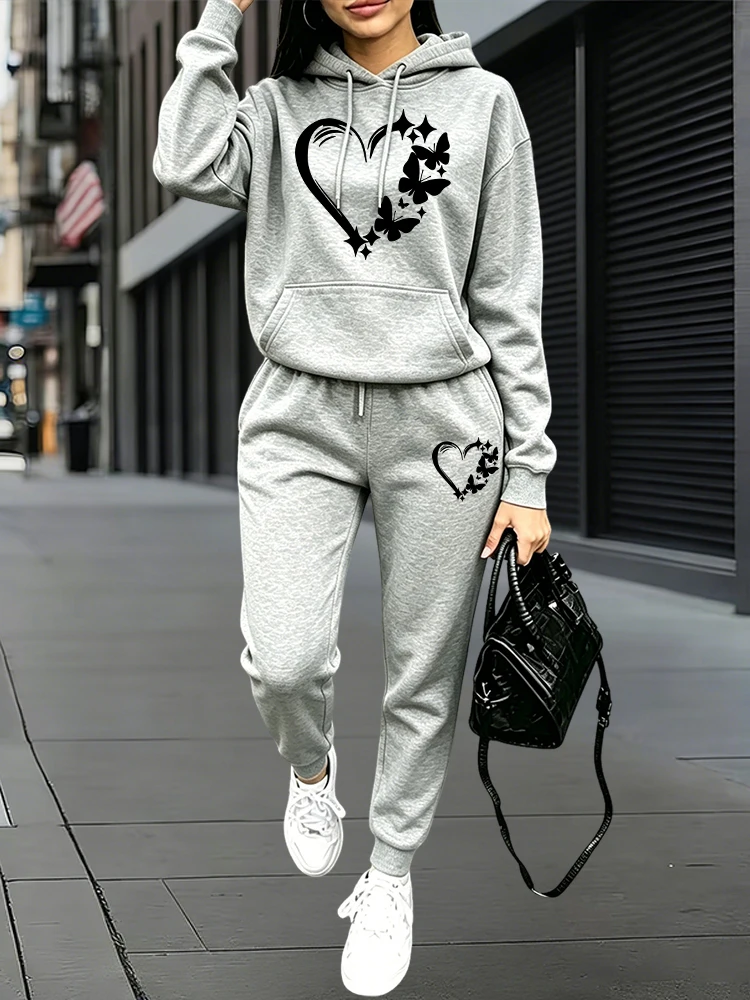 Conjunto de Moletom Feminino 2 - Outdoor Sports Outfit avaliação e preço