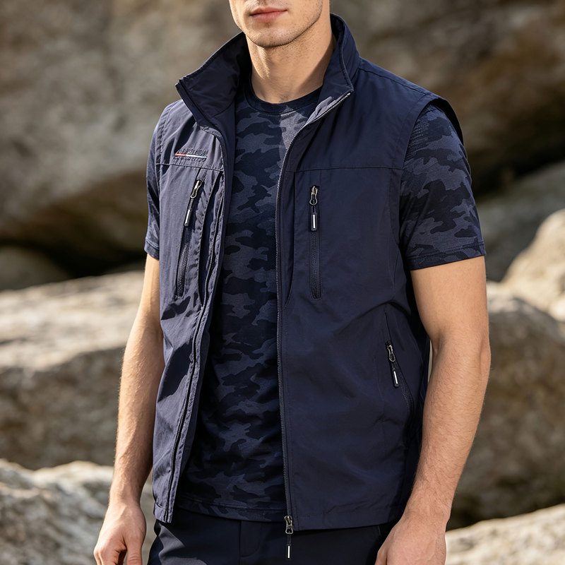 Colete Masculino, Jaqueta de C - Outdoor Sport Jacket Men avaliação e preço