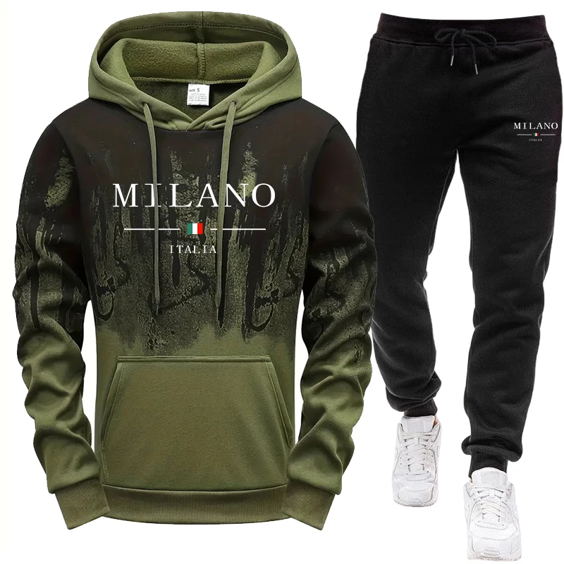 Conjunto Masculino/ Moletom co - Outdoor Sports Outfit avaliação e preço